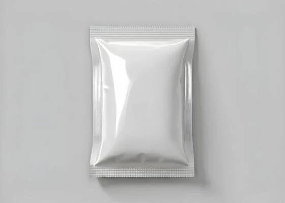 Food packaging milky foil pouch