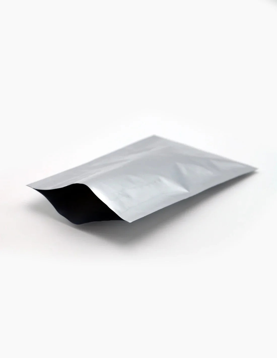 Silver food packaging foil pouch