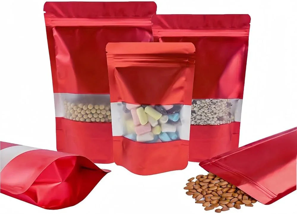 Stand up pouch with transparent window Bangladesh