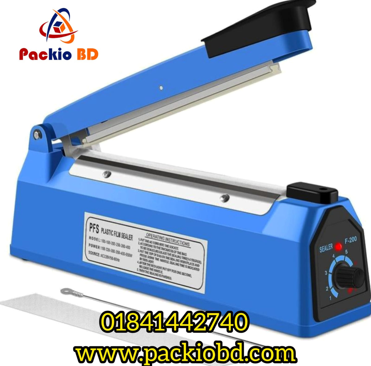 Impulse Sealer Machine | Heat Sealing Machine for Pouch & Plastic Bags