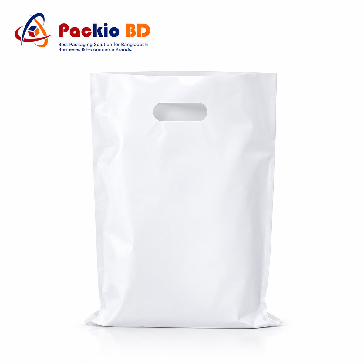 White Die Cut Handle Poly Bag Bangladesh