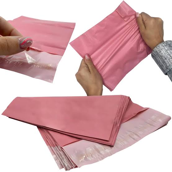 non printed courier poly