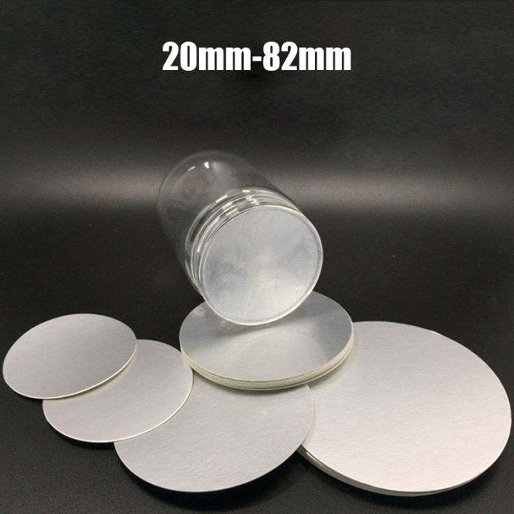 Round aluminium foil seal for cup and jar packaging in Bangladesh food industry